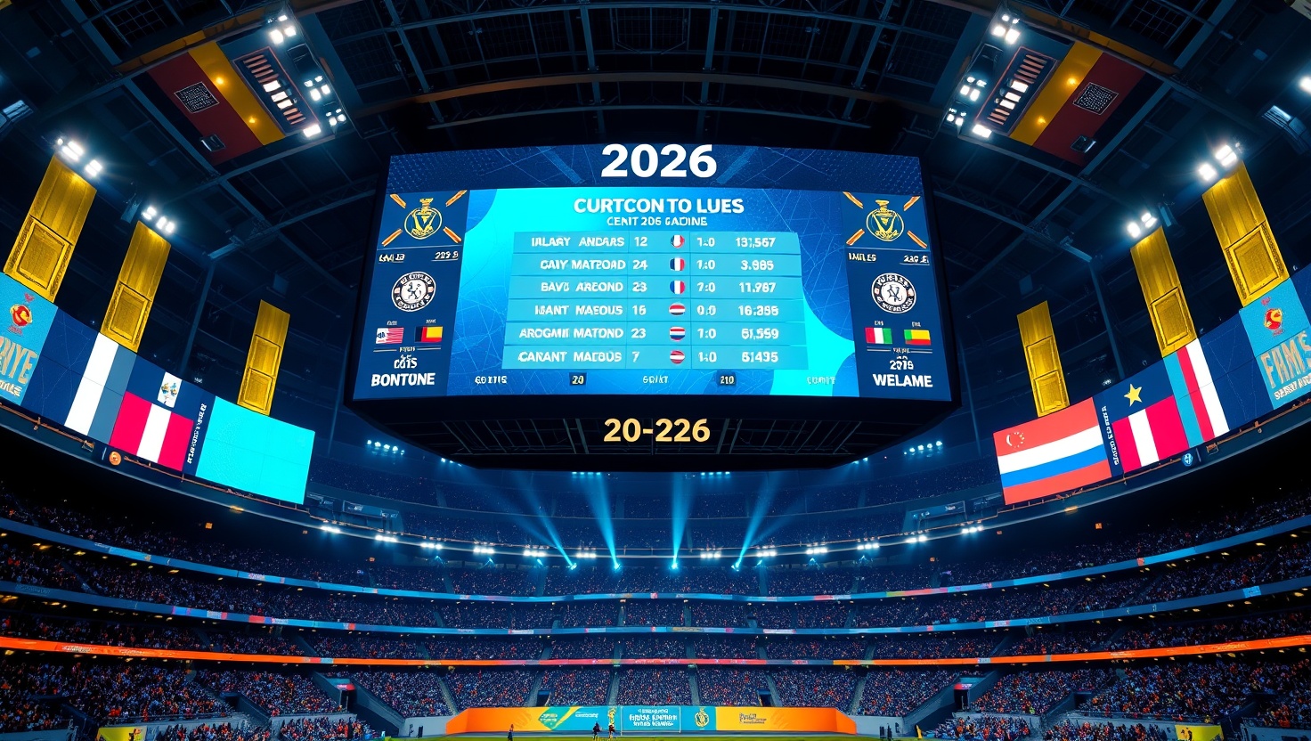 Lịch Thi Đấu & Kèo Bóng Đá World Cup 2026 Theo Ngày Tại 98Win